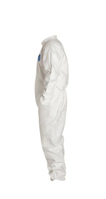 VWR International Tyvek® 400 Comfort Fit Design Coveralls, Elastic Wrists and Ankles, Zipper Front Closure