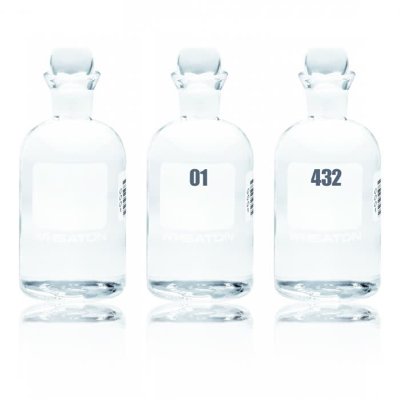 WHEATON® 300 mL BOD Bottles, Pennyhead Stopper