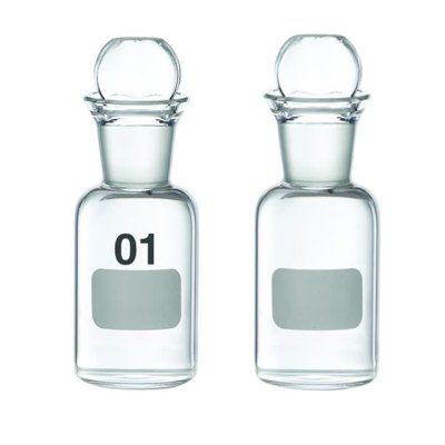 WHEATON® 60 mL BOD Bottles, Pennyhead Stopper