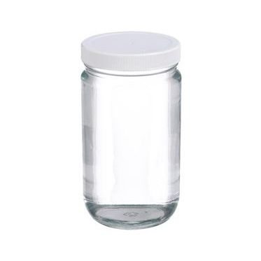 DWK Life Sciences WHEATON® Clear Glass Straight Sided Jars