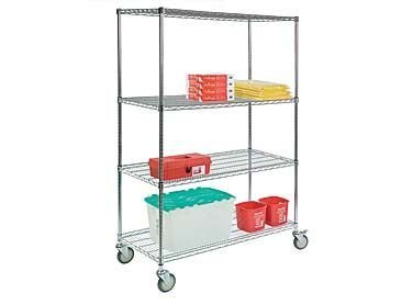 Wire Carts with Round Posts