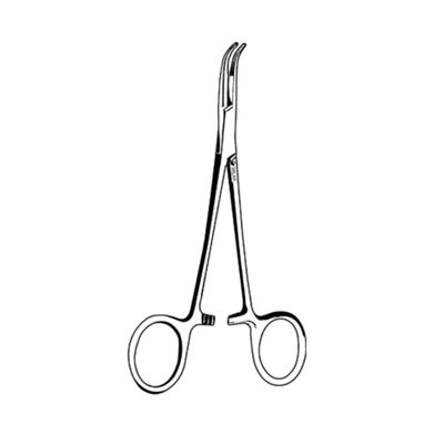 Baby Mixter Forcep, 7&quot;, Partially Serrated