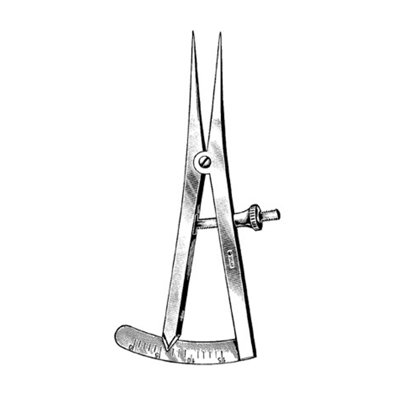 Castroviejo Caliper, 3-1/4&quot;