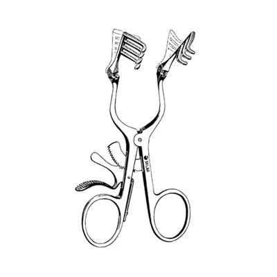 Sklar Weitlaner-Beckman Retractor