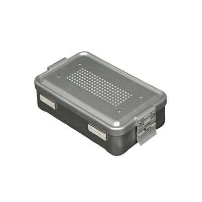 Sterilization Containers Non Perforated Lid - Mini Size 12&quot; x 5.5&quot;