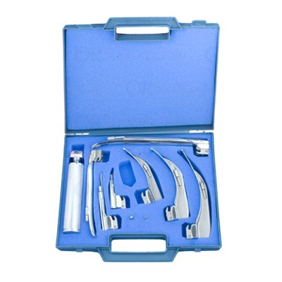 Sun-Med Conventional MacIntosh &amp; Miller American Profile Laryngoscope Set