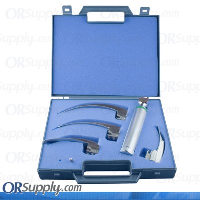 SunMed Sun-Med Fiber Optic MacIntosh &quot;G&quot; Profile Laryngoscope Set