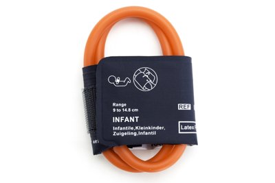 Avante Brand -  NiBP Single Tube 9CM-14.8CM / 3.5IN-5.8IN Infant Reusable Blood Pressure Cuff