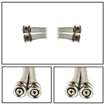GE Critikon NiBP Adult / Pediatric 12FT/3.65M Air Hose Tube Screw to Screw Fitting