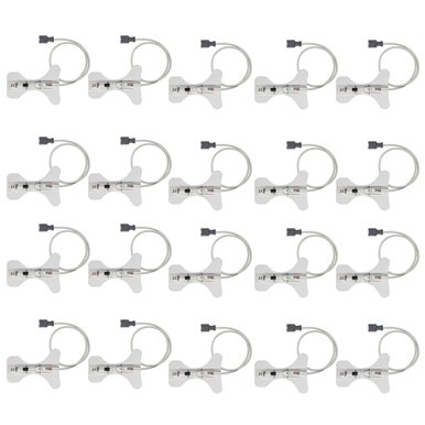 OEM Masimo SET 1859 LNCS Adtx Disposable Adult Foam Adhesive Finger Wrap SpO2 Sensors LNCS 9 Pin Connector 1.5FT/.5M Cable 20pk