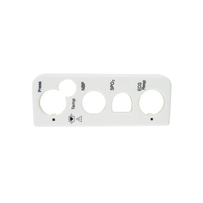 Philips IntelliVue M3001A MMS Module Front Connector Bezel SpO2 ECG NiBP IBP Temp Text