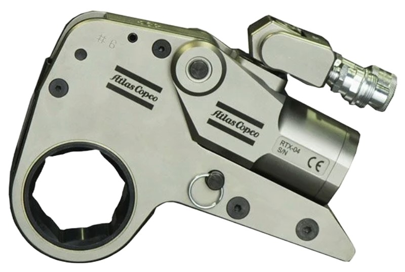 Atlas Copco RTX-04 Low Profile Hyd.Torque Wrench 3855ft/lbs.,5226Nm