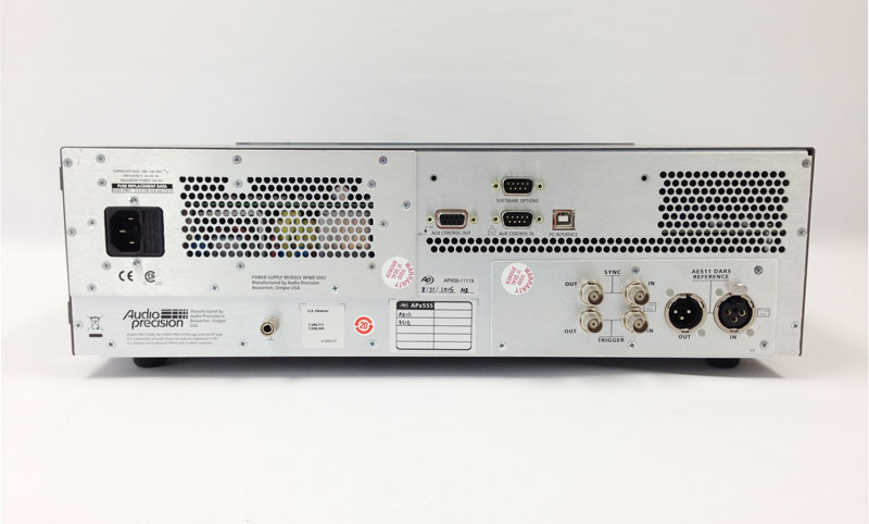 Audio Precision APX555 Audio Analyzer, 2 Channel