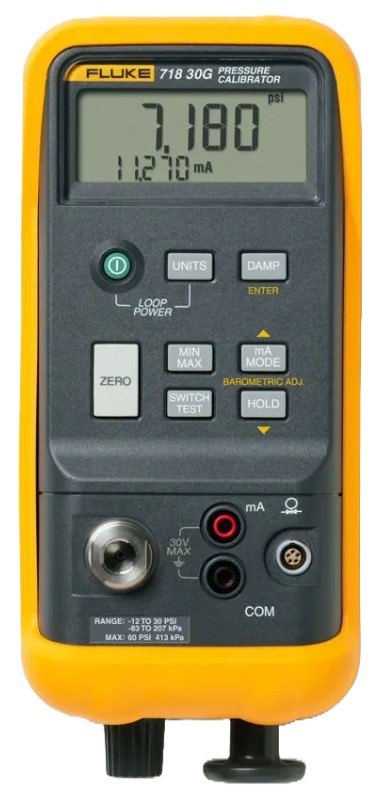 Fluke 718-1G Pressure Calibrator, 1PSIG