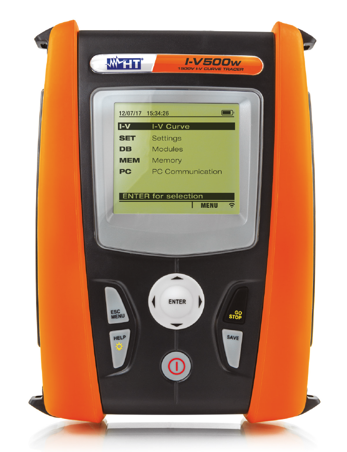 HT Instruments I-V500W 1500V Photovoltaic I-V Curve Tracer