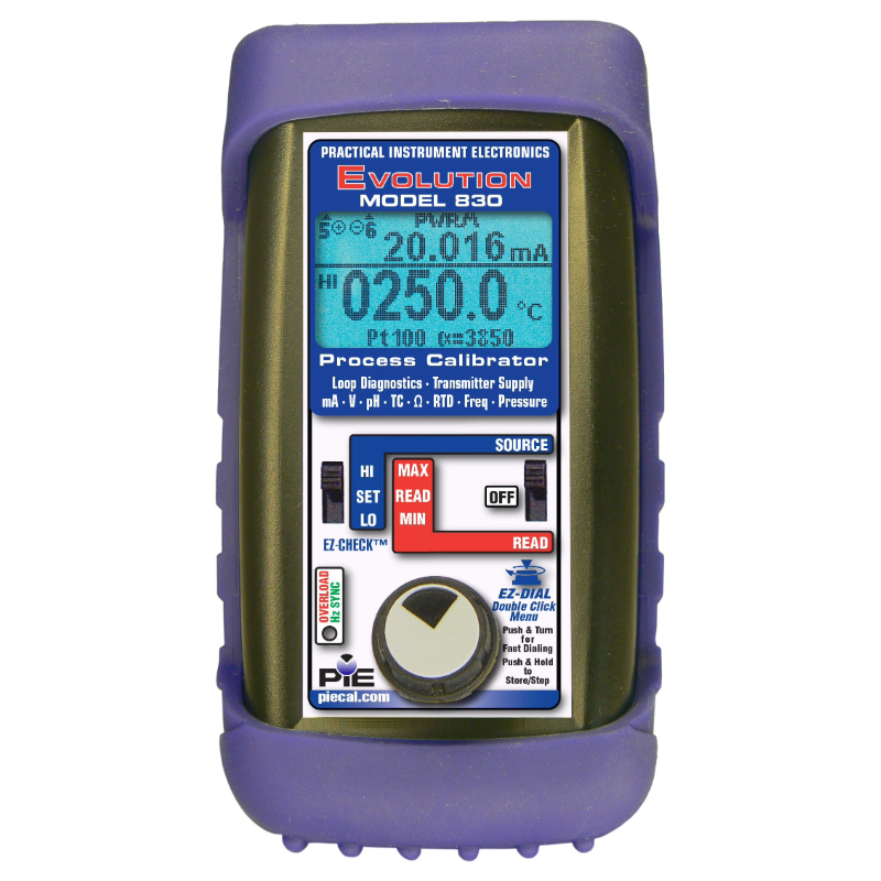 PIE 830 Dual Channel Multifunction Diagnostic Calibrator