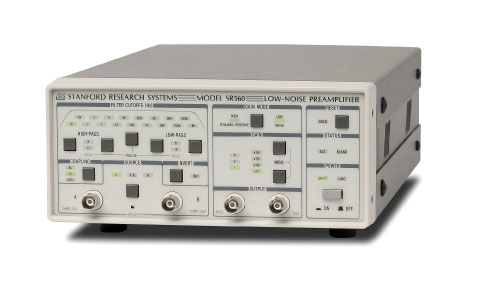 Stanford Research SR560 Low Noise Voltage Preamplifier