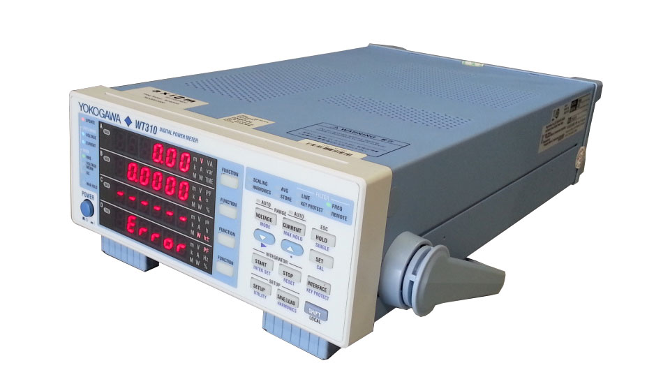 Yokogawa WT310 Digital Power Meter, DC - 100 kHz, 20A, 1 Ch.